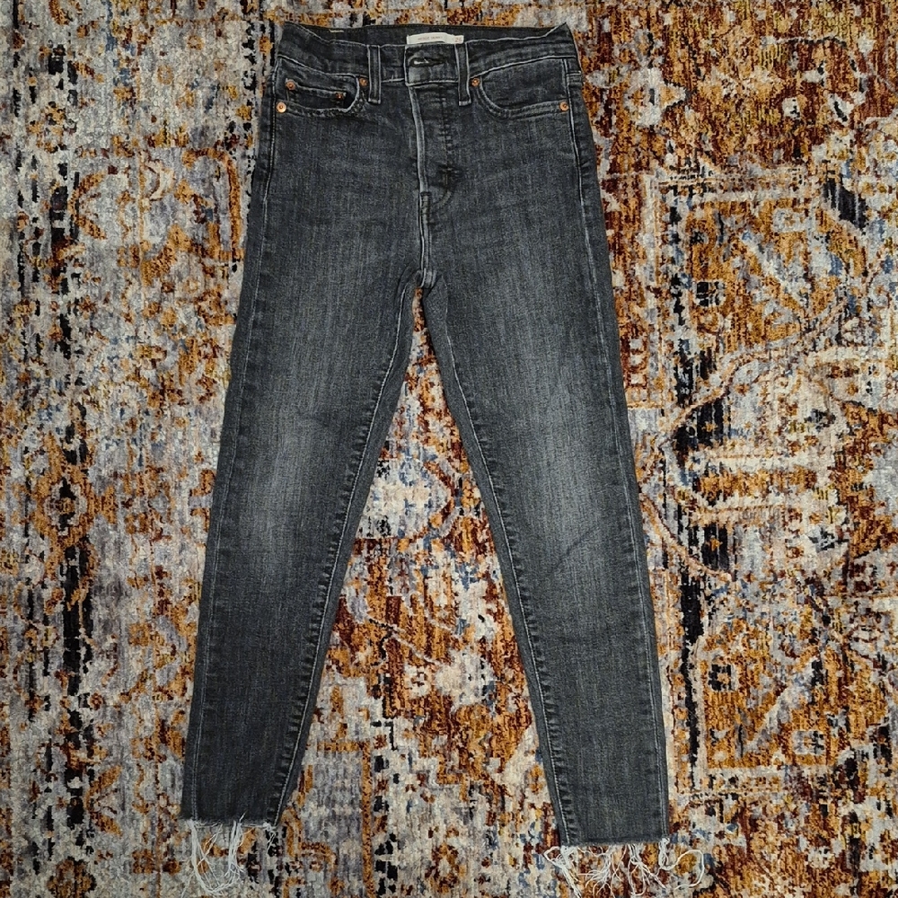 Levi's Charcoal Denim Jeans